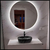 Espejo Luz Led 80 Cm Redondo Para Baño Accesorios