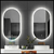 Espejo Luz Led Touch 50 X 85 Pastilla Para Baño Accesorios - tienda online