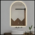 Espejo Con Luz Led 60 X 90 Touch Capilla Baños Accesorios en internet