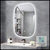 Espejo Touch Con Luz Led 60 X 75 Linea Soft Organico - DECOGLASS 