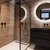 Espejo Touch Luz Led 50 Cm Diam Redondo Baño Accesorios - DECOGLASS 