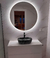 Imagen de Espejo Touch Luz Led 70 Cm Diam Redondo Baño Accesorios
