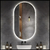 Espejo Luz Led 50 X 85 Pastilla Para Baño Accesorios