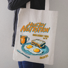 Tote Bag Ecologica De Lienzo Algodon 40cm X 35cm - comprar online