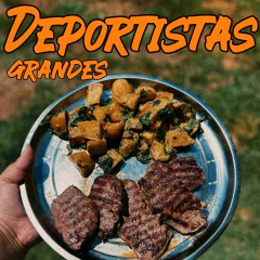 PACK DEPORTISTA 6 PLATOS TAMAÑO GRANDE