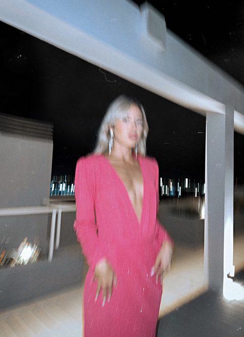 Valentino Lurex Magenta