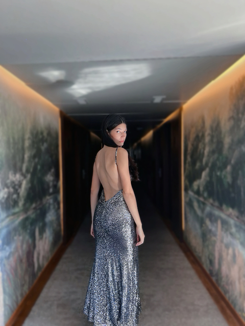 Vestido Lady Luxury Platinum