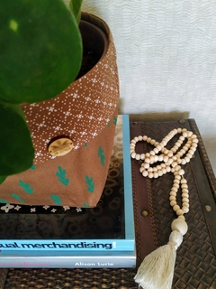Cachepô tecido Cactos