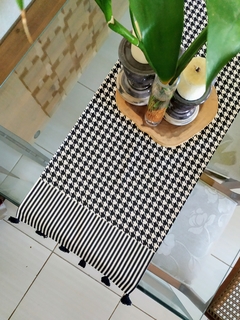 Caminho de mesa Pied de Poule - comprar online