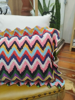 Capa de almofada Chevron - comprar online