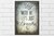 quadro decorativo moldura laqueada com vidro Pearl Jam Breathe