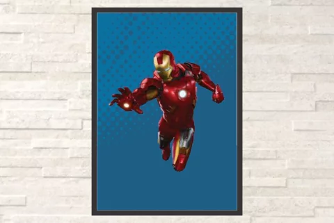 Homem de Ferro Pop Art