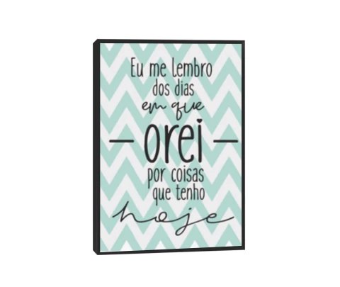 Gratidão a Deus - orei - Casa da Coruja