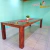 Mesa de Algarrobo Alistonada 3,00 x 1.10 m.