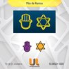Cod1355 Mão de Hamsa