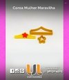 Cod405.2 Coroa Mulher Maravilha
