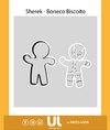 Cod612 Sherek - Boneco Biscoito