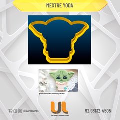 Cod681 Star Wars Mestre Yoda Biscoito