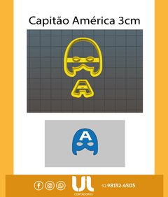 Cod212-1 Máscara Capitão América