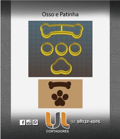 Cod582 Osso e patinha