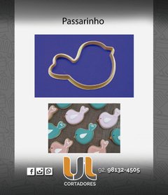 Cod601 Passarinho biscoito