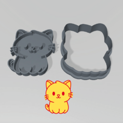 1851 Gatinho corta e marca