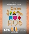 Cod278.2 Kit Cortadores Festa Junina 5cm