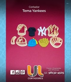 Cod284 - Kit Cortadores Baseboll Yankers