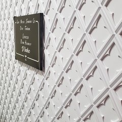 PLACA ADESIVA BASIC PVC 3D MODELO VENETO