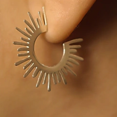 Sun Hoop Earrings - Euphoria