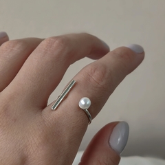 Anillo Single Pearl - Euphoria