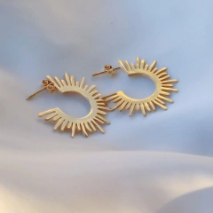Sun Hoop Earrings - online store