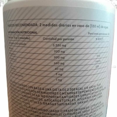 COLAGENO HIDROLIZADO CON ACIDO HIALURONICO, CURCUMA, CITRATO DE MAGNESIO, VITAMINA C, ZINC, POTASIO, CURCUMA en internet