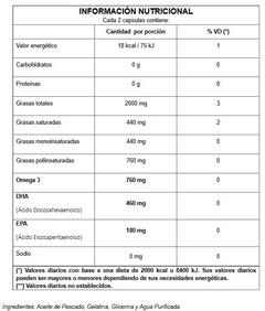 OMEGA-3 DHA EPA - comprar online