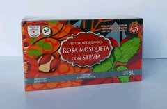 TÉ ROSA MOSQUETA con STEVIA