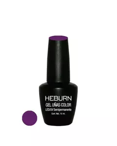 ESMALTE GEL COLOR VIOLETA LED/UV - HEBURN