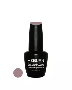 ESMALTE GEL COLOR MARRON ROSE LED/UV - HEBURN
