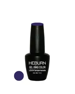 ESMALTE GEL COLOR VIOLETA INTENSO LED/UV - HEBURN