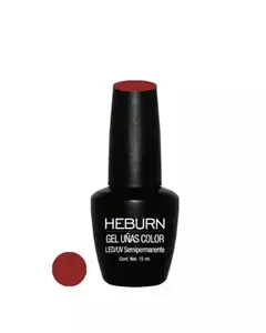 ESMALTE GEL COLOR ROJO INTENSO LED/UV - HEBURN