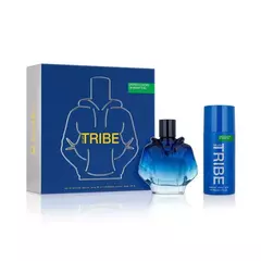BENETTON TRIBE ESTUCHE EDT + DEO
