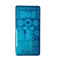 Jessamy Stamping Placa de Stamping +Scraper Nail Art U77 en internet