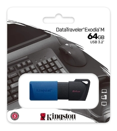 PENDRIVE KINGSTON DATATRAVELER EXODIA M USB3.2 - tienda online
