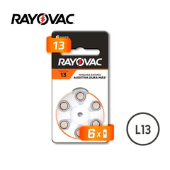 PILA RAYOVAC L13 BLISTER X6