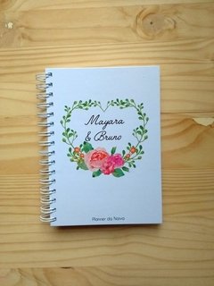 Planner da Noiva Personalizado Coração