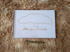 livro de mensagens árvore