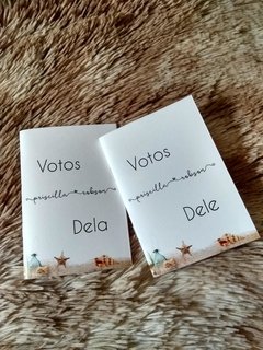 Caderninho de Votos Praia - comprar online