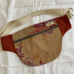 pochete vintage de tecido