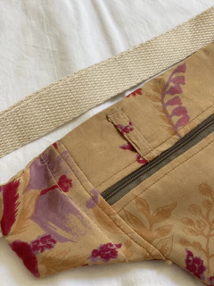 pochete vintage de tecido