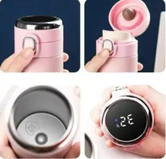 Garrafa Stanley térmica digital 420ml ROSA - comprar online