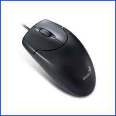 Mouse óptico NetScroll 120 PS/2 negro GENIUS